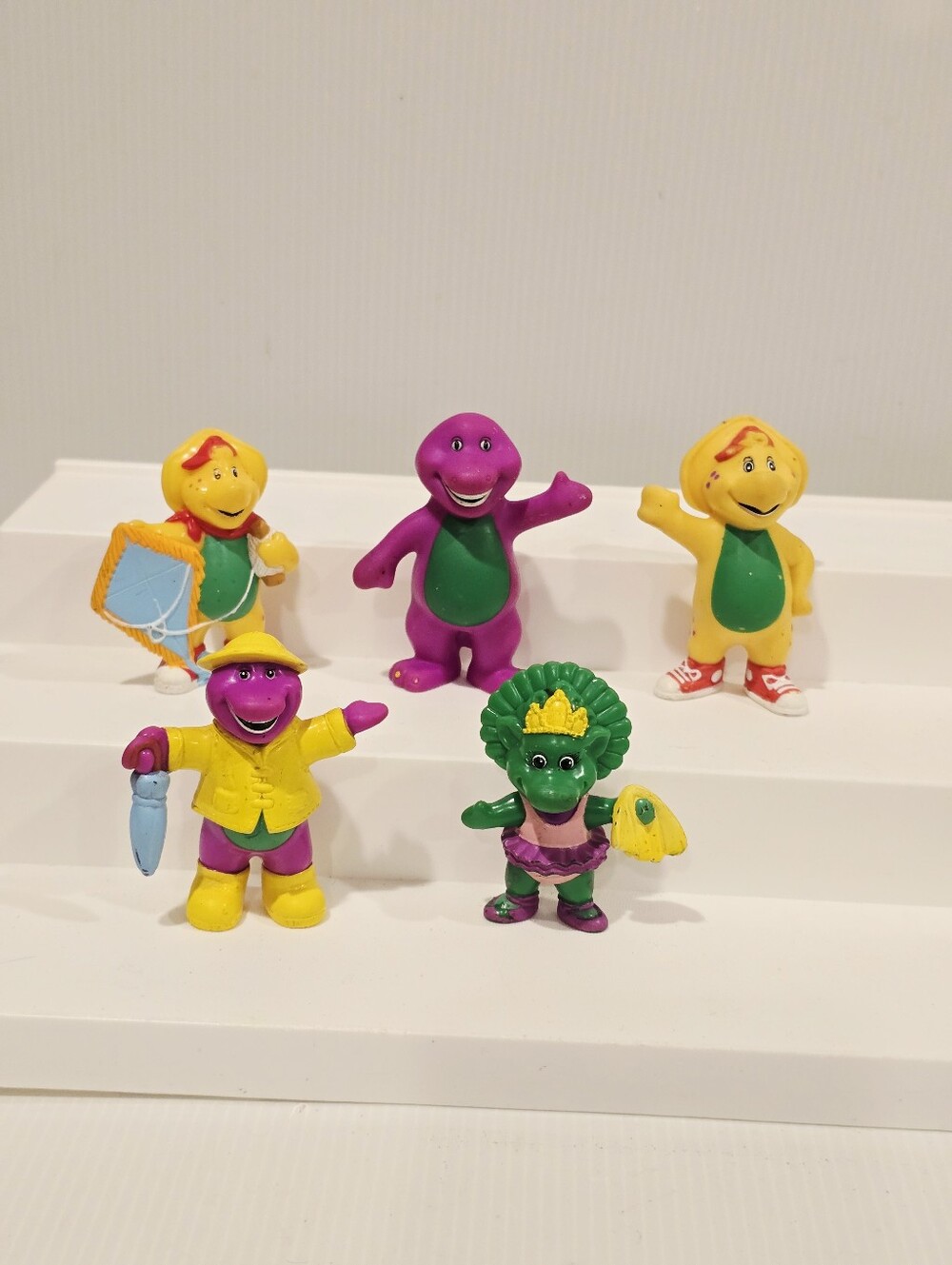 Vintage Barney and Friends Figure Set